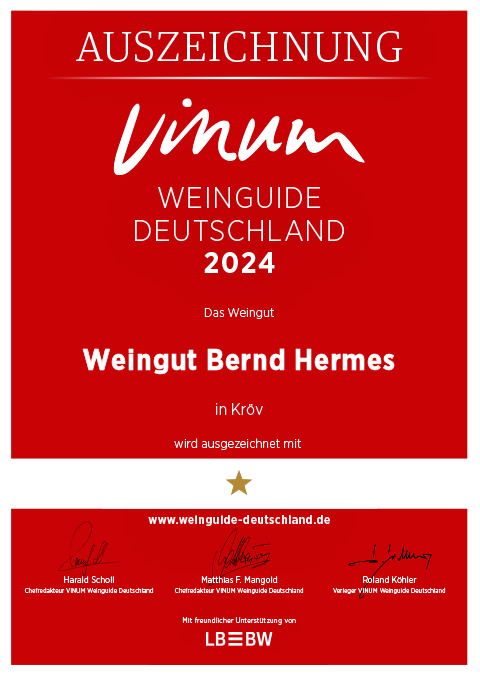 hermes Vinum Auszeichnung 2024